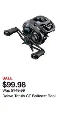 Cabela's Daiwa Tatula CT Baitcast Reel offer