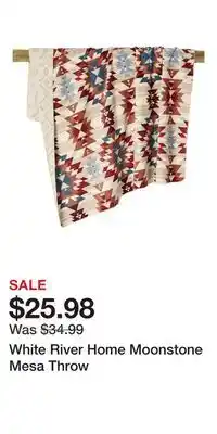 Cabela's White River Home Moonstone Mesa Throw offer