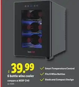 Lidl 6 bottle wine cooler offer