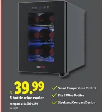 Lidl 6 bottle wine cooler offer