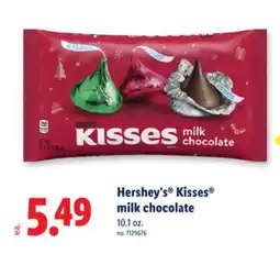 Lidl Hershey's Kisses milk chocolate offer