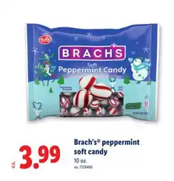 Lidl Brach's peppermint soft candy offer