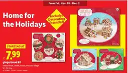 Lidl gingerbread kit offer