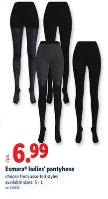 Lidl Esmara ladies' pantyhose offer