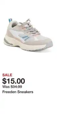 TJ Maxx Freeden Sneakers offer