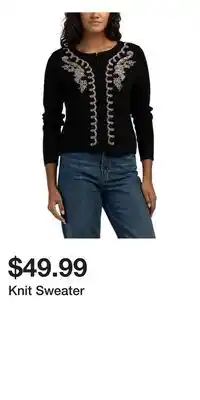 TJ Maxx Knit Sweater offer