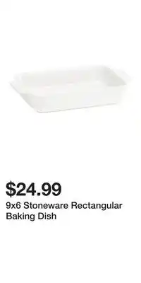 TJ Maxx 9x6 Stoneware Rectangular Baking Dish offer