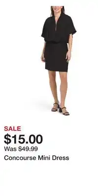 TJ Maxx Concourse Mini Dress offer