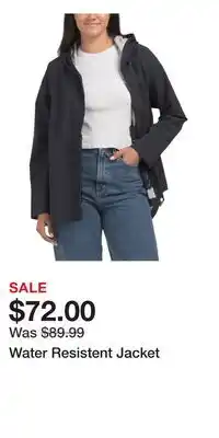 TJ Maxx Water Resistent Jacket offer