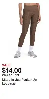 TJ Maxx Made In Usa Pucker Up Leggings offer