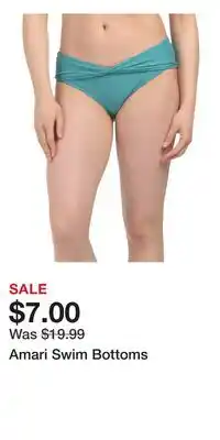 TJ Maxx Amari Swim Bottoms offer
