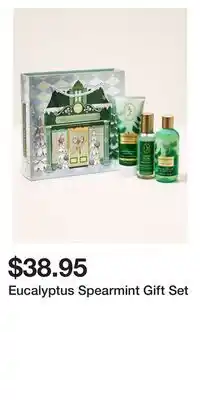 Bath & Body Works Eucalyptus Spearmint Gift Set offer