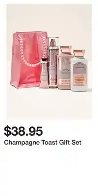 Bath & Body Works Champagne Toast Gift Set offer