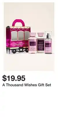 Bath & Body Works A Thousand Wishes Gift Set offer