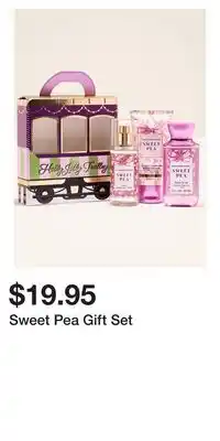 Bath & Body Works Sweet Pea Gift Set offer