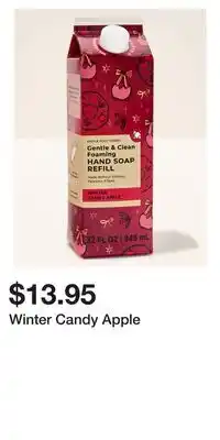 Bath & Body Works Winter Candy Apple offer