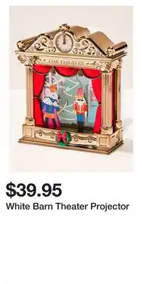 Bath & Body Works White Barn Theater Projector offer