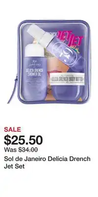 Ulta Beauty Sol de Janeiro Delícia Drench Jet Set offer