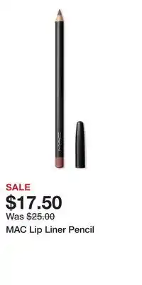 Ulta Beauty MAC Lip Liner Pencil offer