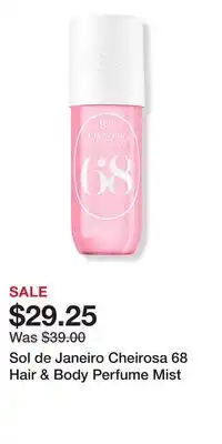 Ulta Beauty Sol de Janeiro Cheirosa 68 Hair & Body Perfume Mist offer