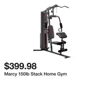 Dick's Sporting Goods Marcy 150lb Stack Home Gym offer