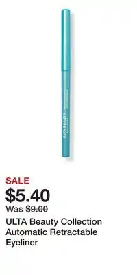 Ulta Beauty ULTA Beauty Collection Automatic Retractable Eyeliner offer