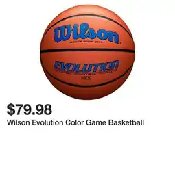 Dick's Sporting Goods Wilson Evolution Color Game Basketball offer