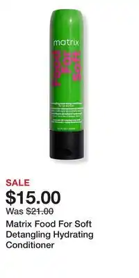 Ulta Beauty Matrix Food For Soft Detangling Hydrating Conditioner offer