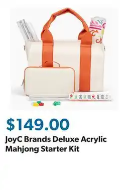 Sam's Club JoyC Brands Deluxe Acrylic Mahjong Starter Kit offer
