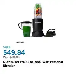 Sam's Club Nutribullet Pro 32 oz. 900-Watt Personal Blender offer