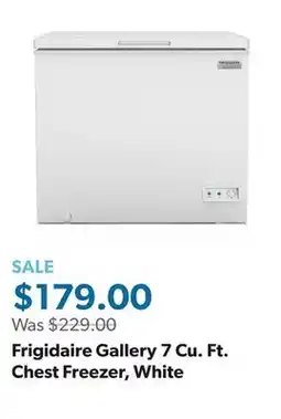 Sam's Club Frigidaire Gallery 7 Cu. Ft. Chest Freezer, White offer