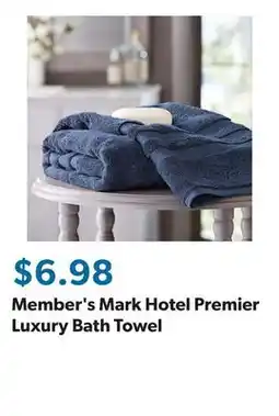 Sam's Club Member's Mark Hotel Premier Luxury Bath Towel offer