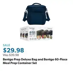 Sam's Club Bentgo Prep Deluxe Bag and Bentgo 60-Piece Meal Prep Container Set offer