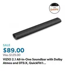 Sam's Club VIZIO 2.1 All-in-One Soundbar with Dolby Atmos and DTS:X, QuickFit Compatible offer
