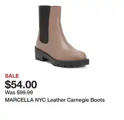 Marshalls MARCELLA NYC Leather Carnegie Boots offer