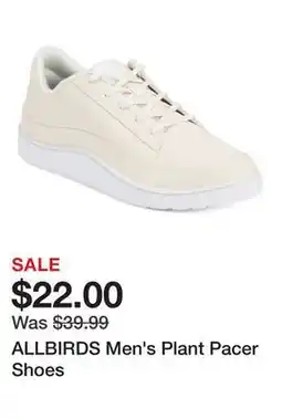 Marshalls ALLBIRDS Men's Plant Pacer Shoes offer