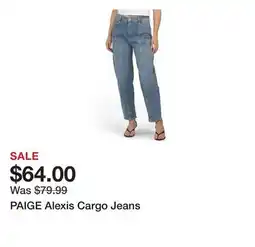 Marshalls PAIGE Alexis Cargo Jeans offer