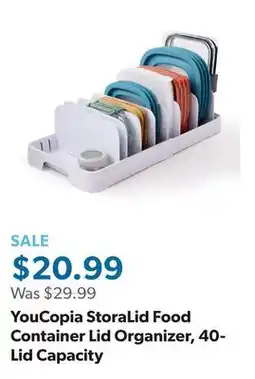 Sam's Club YouCopia StoraLid Food Container Lid Organizer, 40-Lid Capacity offer