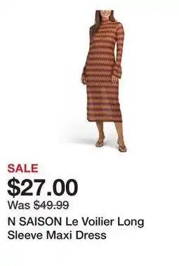Marshalls N SAISON Le Voilier Long Sleeve Maxi Dress offer