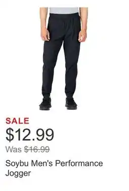 Costco Soybu Men's Performance Jogger offer