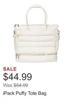 Costco iPack Puffy Tote Bag offer