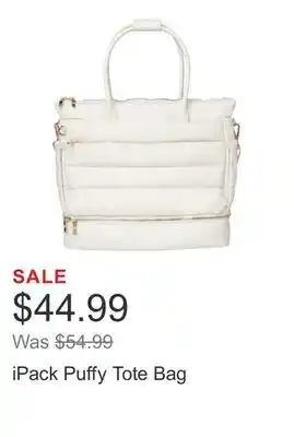 Costco iPack Puffy Tote Bag offer