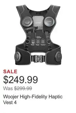 Costco Woojer High-Fidelity Haptic Vest 4 offer