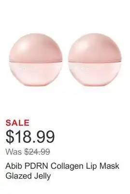 Costco Abib PDRN Collagen Lip Mask Glazed Jelly offer