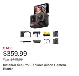 Costco Insta360 Ace Pro 2 Xplorer Action Camera Bundle offer