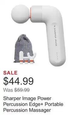 Costco Sharper Image Power Percussion Edge+ Portable Percussion Massager offer