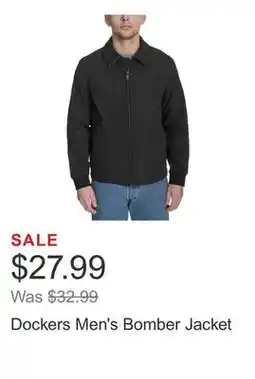 Costco Dockers Men's Bomber Jacket offer