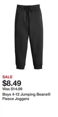 Kohl's Boys 4-12 Jumping Beans Fleece Joggers offer
