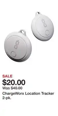 Kohl's ChargeWorx Location Tracker 2-pk offer