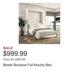 Costco Bestar Boutique Full Murphy Bed offer